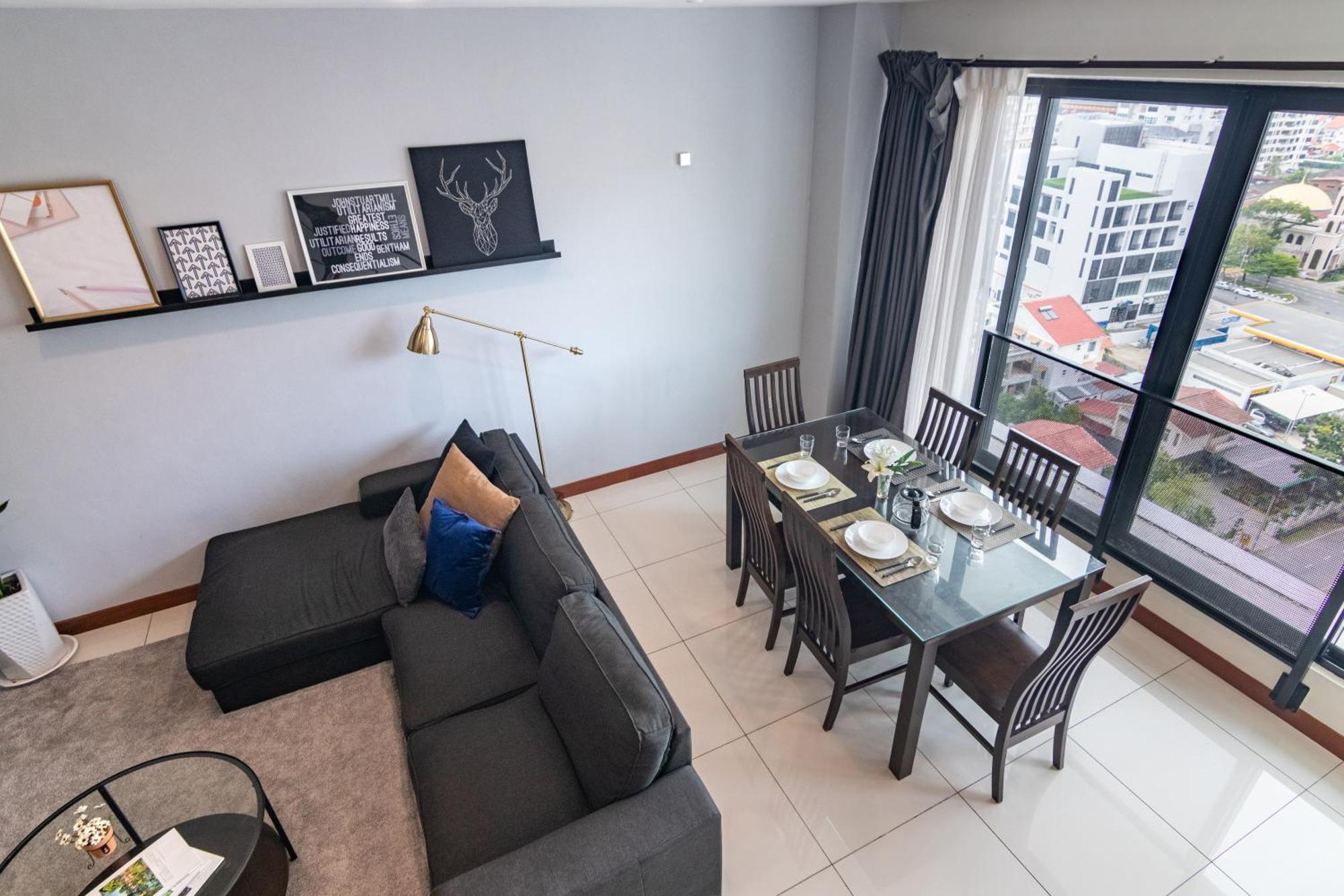 Sunrise Gurney Apartment Georgetown Bilik gambar